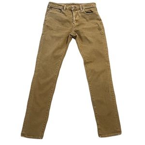 American Eagle Mens Khaki Jeans 32 X 34 Athletic Skinny fit